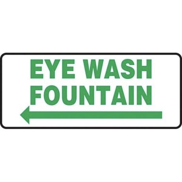 Accuform Exit Sign, Adhesive Dura-Poly, 10 in W, 7 in H MFSD983XV - main